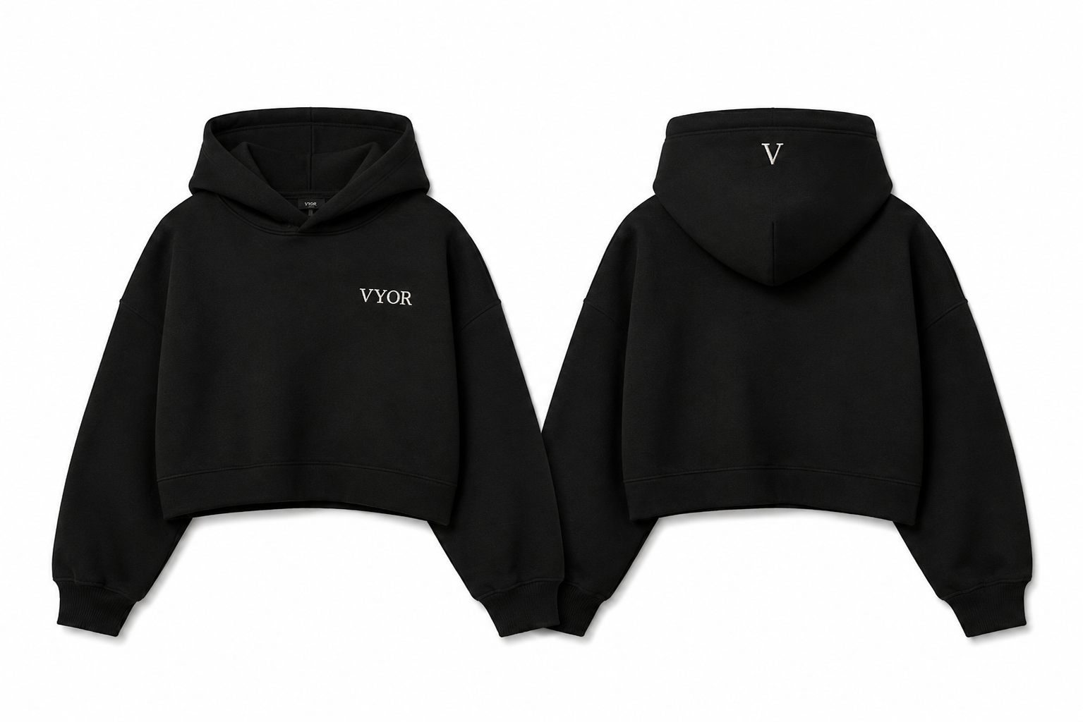Heavyweight Cropped Hoodie