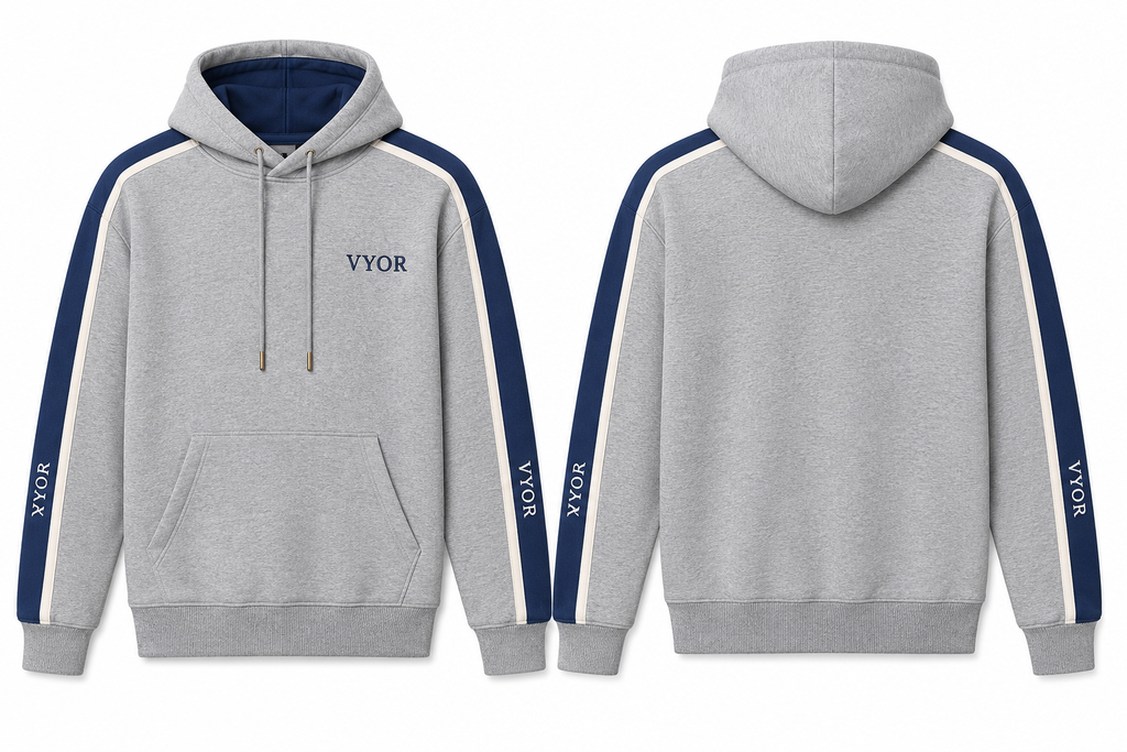 KIDS VYOR SIGNATURE STRIPE HOODIE