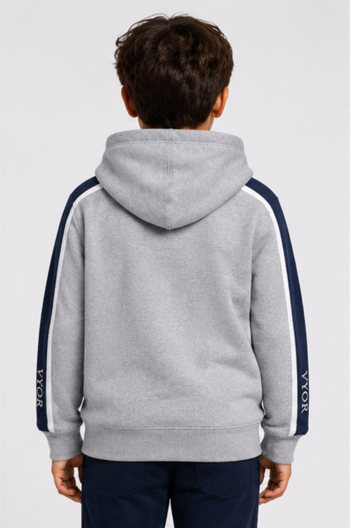 KIDS VYOR SIGNATURE STRIPE HOODIE