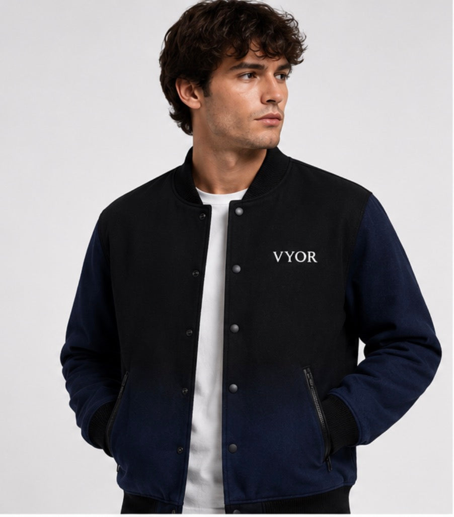 VYOR GRADIENT VARSITY JACKET