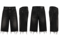 VYOR CUT OFF CAPRI DENIM