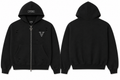 VYOR DISTRESSED ZIP HOODIE