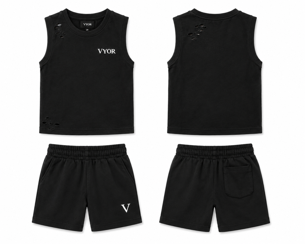 VYOR KIDS DISTRESSED SUMMER SET